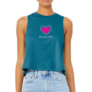 43A | Crop Tank Top | Teal