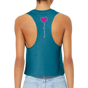 43A | Crop Tank Top | Teal