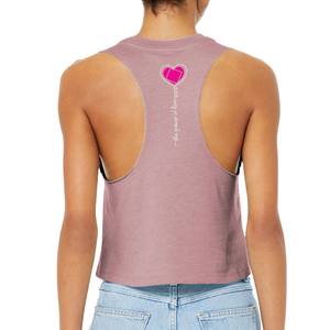 43B | Crop Tank Top | Heather Orchid