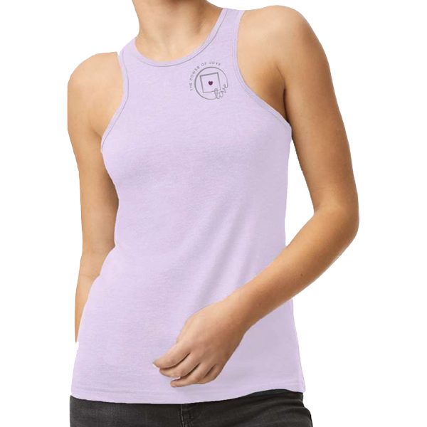 58B | Tank Top | Heather Lilac