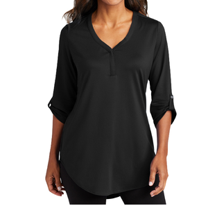 62 | Long Sleeve Tunic | Black